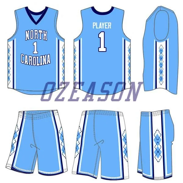 custom unc basketball jersey