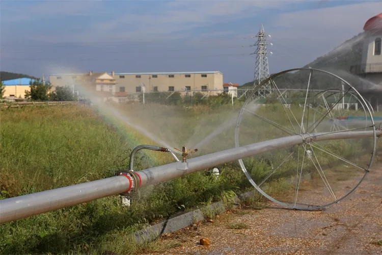 Wholesale Gengze Mobile Side Roll Irrigation System Machine For