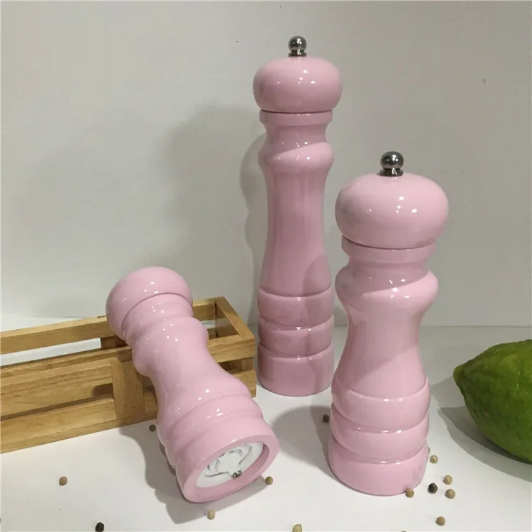 Pink pepper mill grinder 3