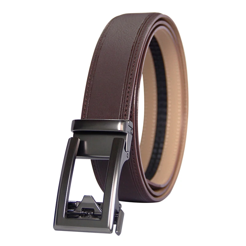 Factory Men Navy Blue Dress Belts Genuine Leather Men's Belts Male