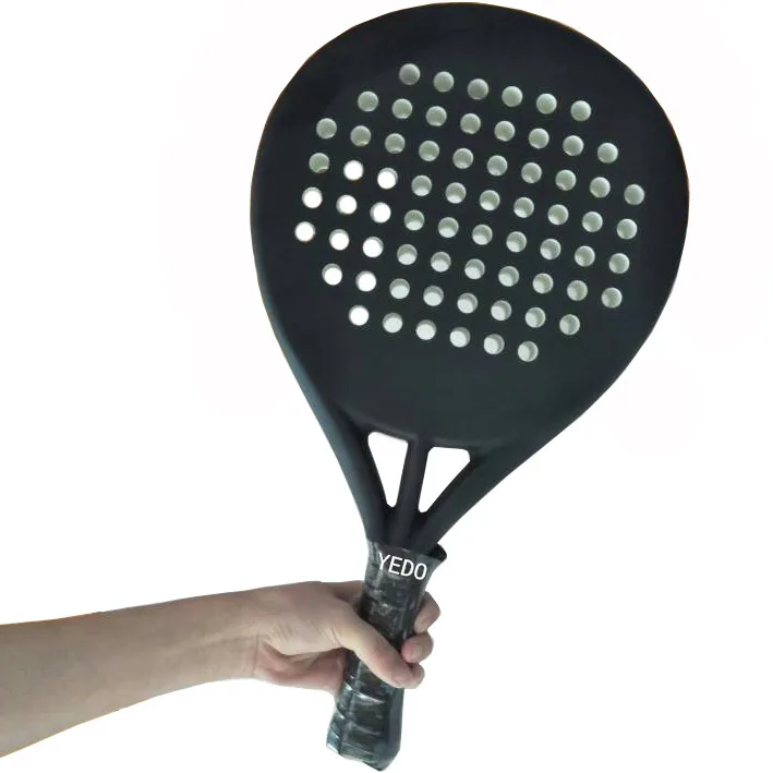 Padel Racket Advanced Player Use 18k Carbon Paddle Tennis Rackets Buy