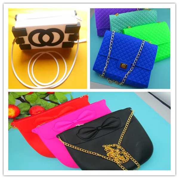 2016 Hot Jelly Bags Women Handbag Silicone Shopping Bag Silicone Tote Bag - Buy Silicone ...