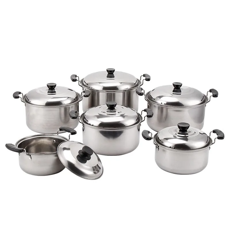 Peralatan Masak Set Of Pots Cookware Sets Cookware Cheap Cookware Set