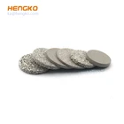 Hengko 高品質 5 20 30 40 ミクロン多孔金属 316L ステンレス鋼焼結フィルターディスクマイニングのためのや灌漑