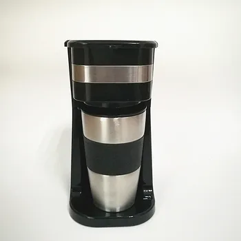 2 In 1 Concise Portable Coffee Machine Espresso Maker With 14oz Travel Mug 2 In 1 Concise Portable Coffee Machine Espresso Maker With 14oz Travel Mug