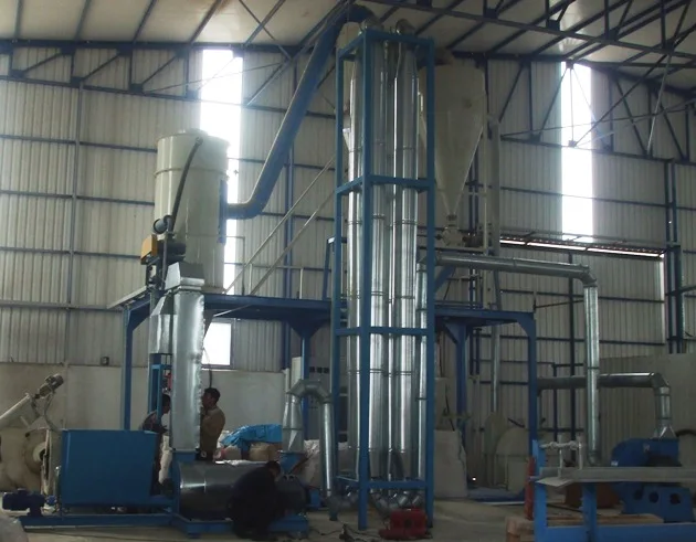 High quality starch hot air drying machine rotary flash dryer