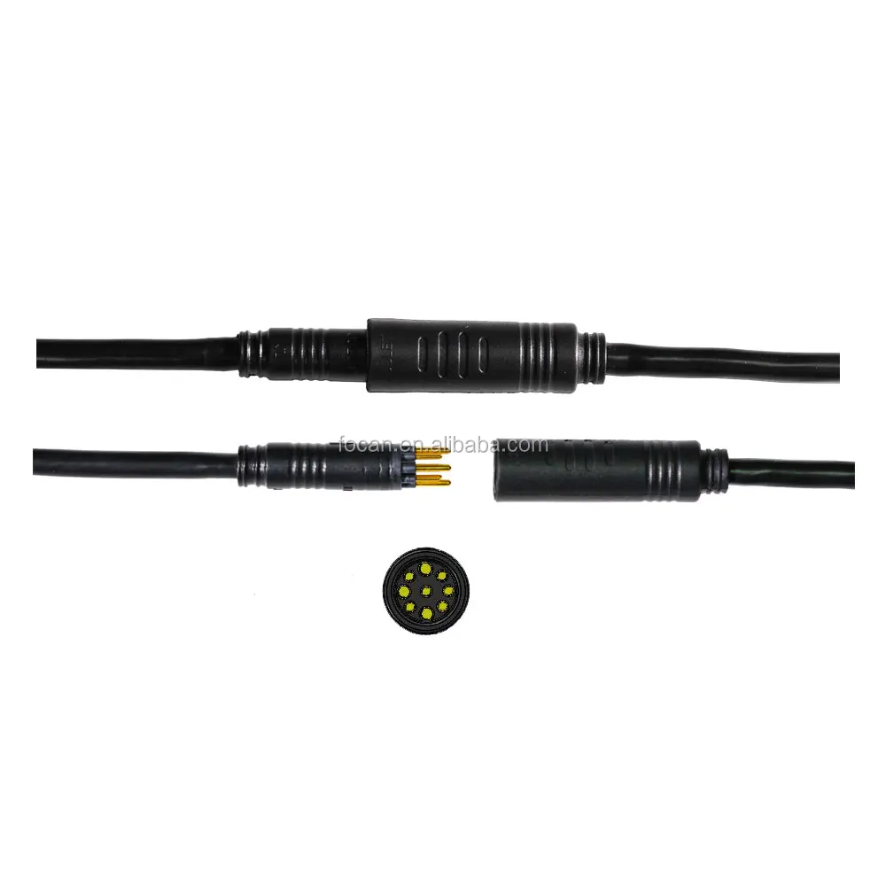 2pin3pin4pin5pin Waterproof Connector For Ebike Light Throttle Ebrake Display Ebike Parts Ebike