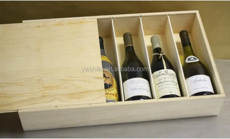 6 Bottles Wine Boxes Wooden / Wooden Wine Boxes For Sale / Decorative