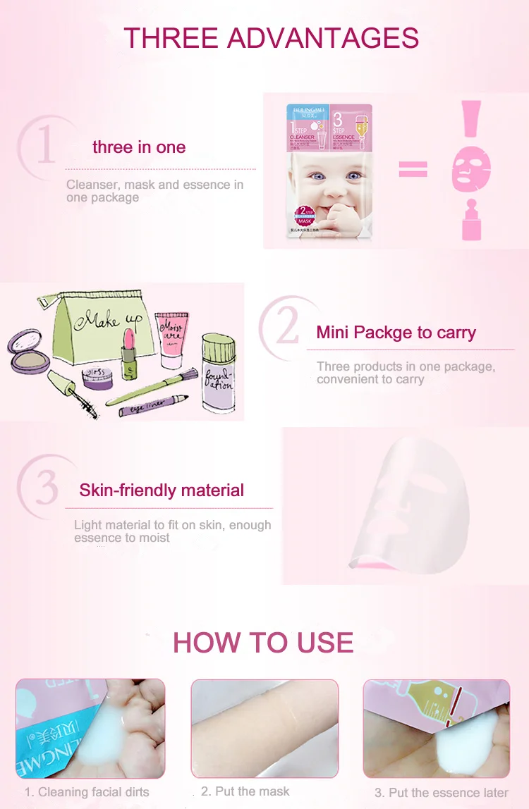 Face Cleanser,Face Mask,Eye Cream Skin Care Baby Skin Hydrating