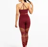2pcs sport bra and yoga pants legging set gym suit wear