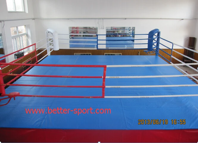 フロアタイプのボクシングリング キャンバスとマット フロアマウントタイプのボクシングリング Buy 床ボクシングのリング 屋外ボクシングのリング ボクシングのリングのサイズ Product On Alibaba Com