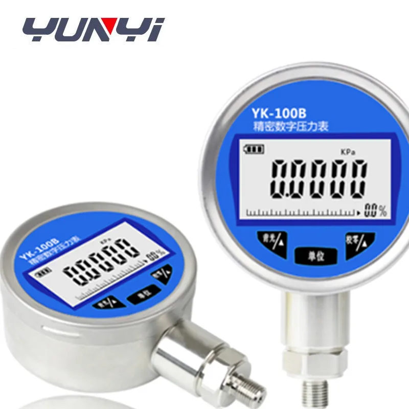 RS485 digital oil air hydraulic pressure gauge price