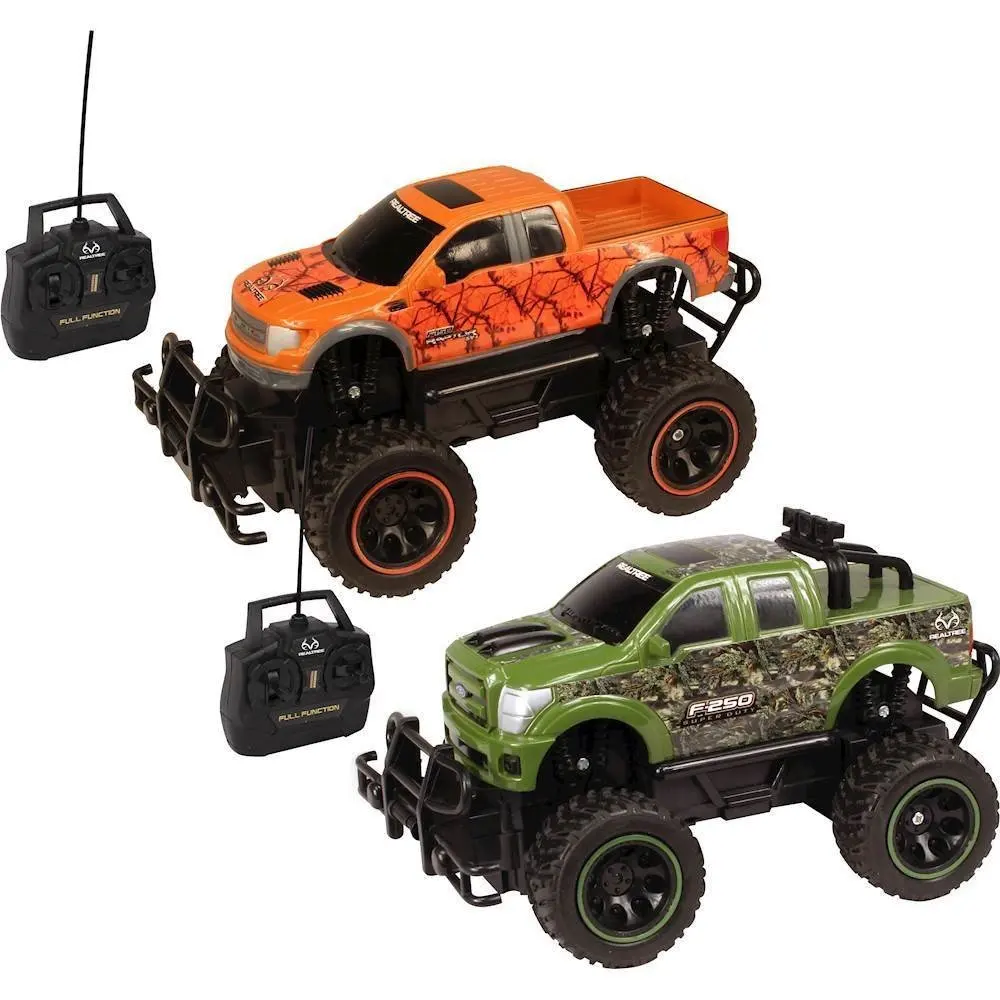 Get Quotations · NKOK Realtree RC Ford Trucks F-150 SVT Raptor & Ford F-250 Super