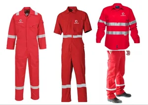 WW1 Long Sleeve Contrast Color Comfortable Cotton Twill Work Uniform Safety Work Clothes Custom Work Wear with Reflective Bands WW1 Long Sleeve Contrast Color Comfortable Cotton Twill Work Uniform Safety Work Clothes Custom Work Wear with Reflective Bands
