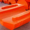floating pontoons plastic price list bright orange polyethylene hull Hard Polyurethane Foam