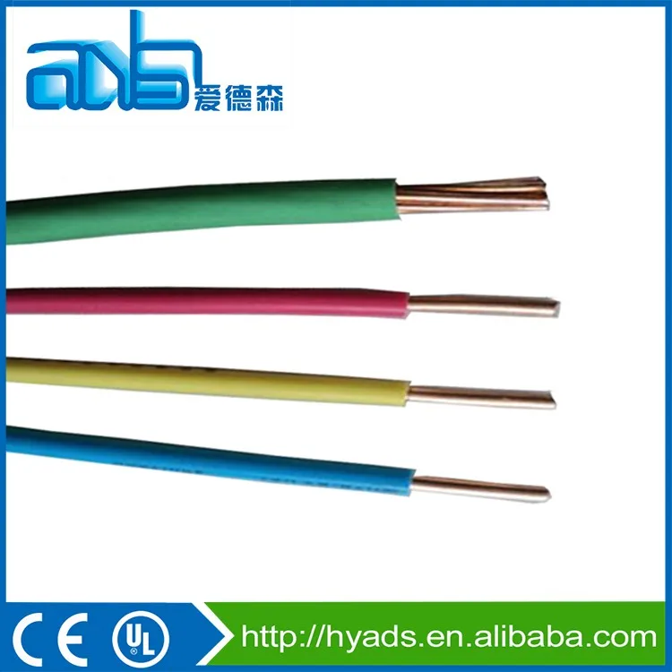 Solid Type Oxygen Free Copper Conductorelectric Ground Wire With Hs