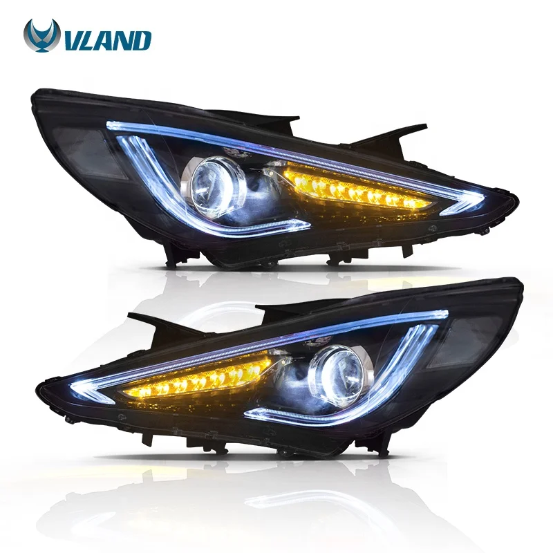 Vland Sequential Whole Led Headlight 6th Gen I45 Sonata 2017 Vland Sequential Whole Led Headlight 6th Gen I45 Sonata 2017 Headlamp