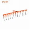 14-Teeth Head level sharp garden rake Leaf Clean Farming Tools