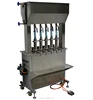 Full air Vertical Five Head paste filling machine (semi-auto 5-head dosing machine for cream, sauce, jam, butter, oil)