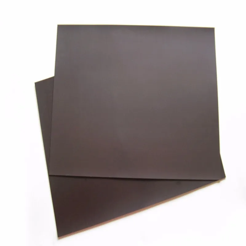 Factory Flexible A4 Size Magnetic Material Sheet Black Magnetic Rubber ...