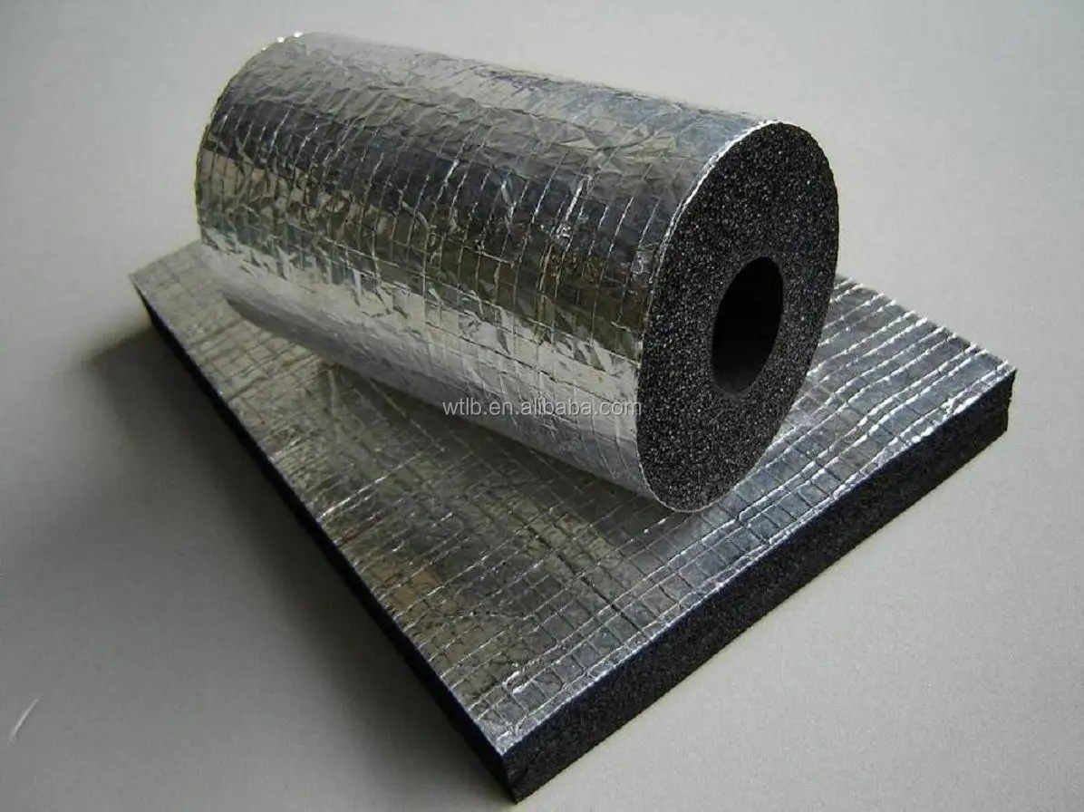 Reinforced Aluminum Foil Faced Fiberglass Or Mineral Wool Thermal