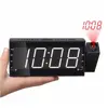 Chinese factory mini projection clock module led projector digital table With Lowest Price