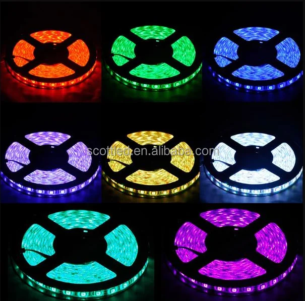 5V computer controlled led strip light ws2812b RGB 60leds; 120leds; 144leds