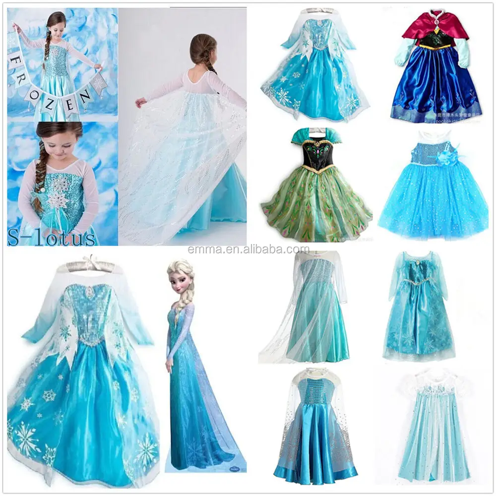 frozen party dress