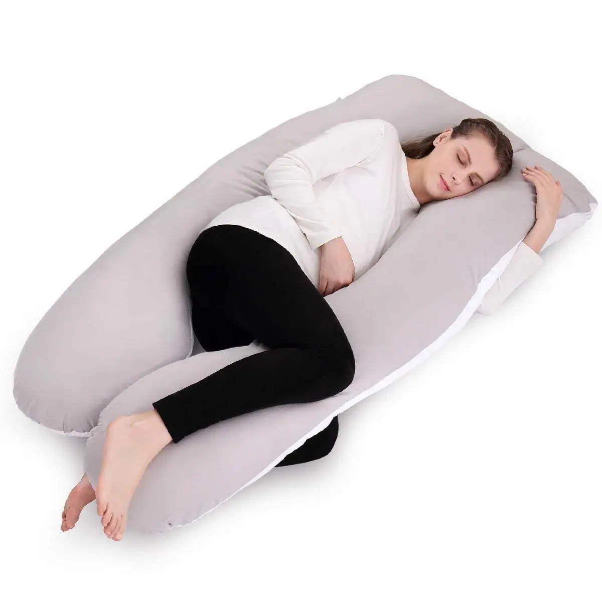 u shaped sleeping pillow