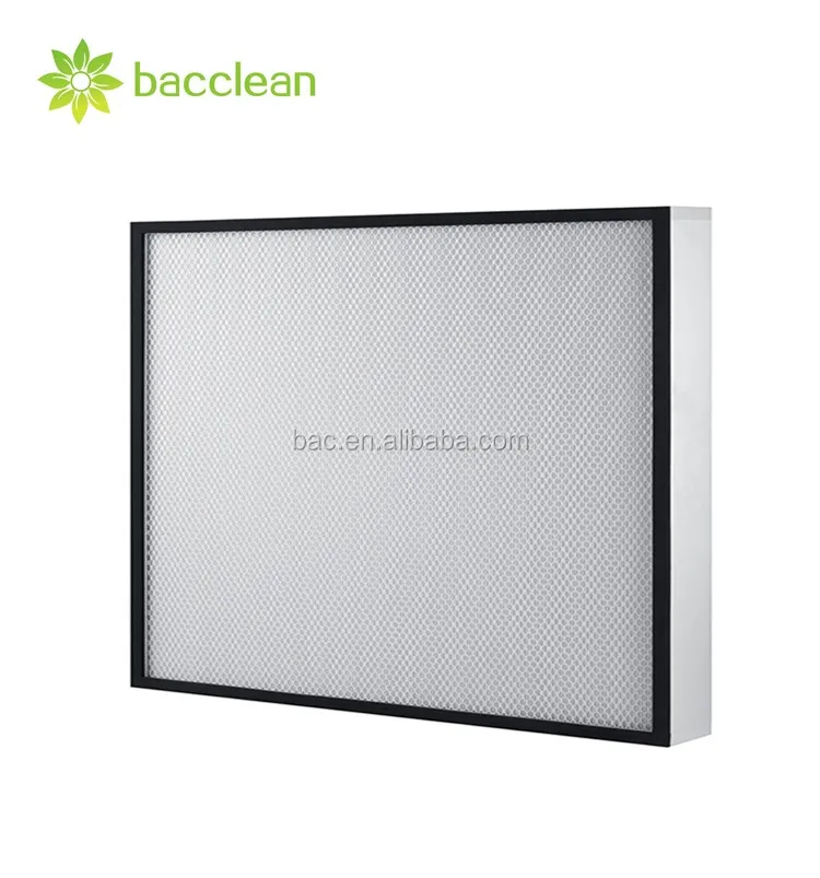 0.3um Micron H13 H14 Mini Pleat Air Hepa Filter Mini Air Purifier Hepa