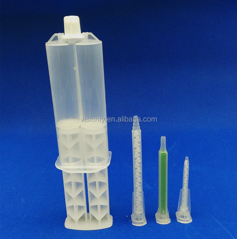 50ml 1:1 Dual Syringe,50ml Epoxy Gun,Two Component Adhesive Dispenser ...