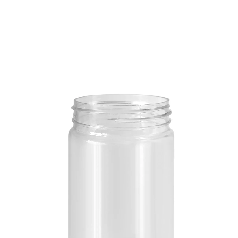 300ml Clear Cylinder Pet Jar Plastic Storage Jar With Lid Buy Pet Jar With Lid,Cylinder