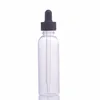 SS 15ml 30ml 60ml 100ml 120ml amber blue clear black round PET plastic dropper bottle with child resistant cap manufacturer