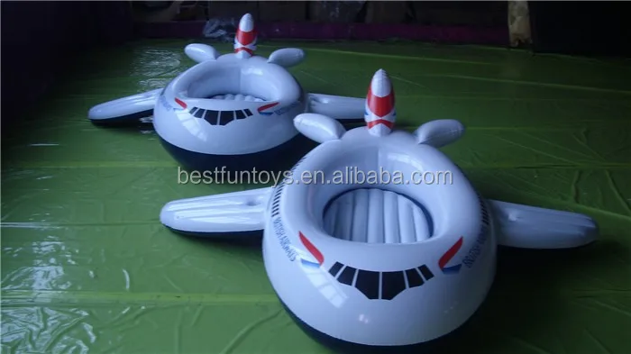 inflatable plane pool toy
