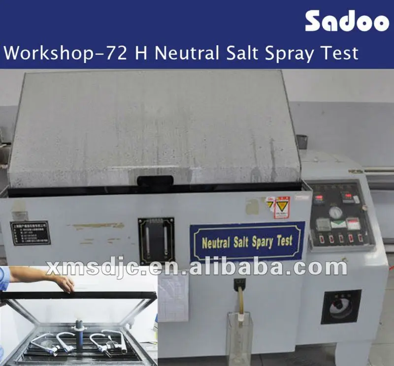 72 H Neutral Salt Spary Test