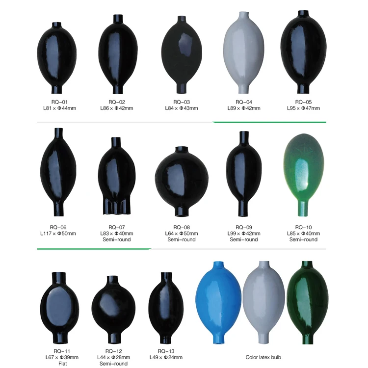 Medical Air Balloon Rubber Suction Ear Washing Syringe Squeeze Bulb