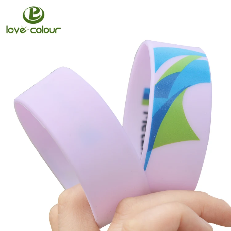 UV silicone wristband
