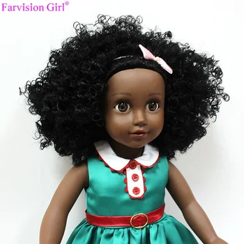 black talking doll