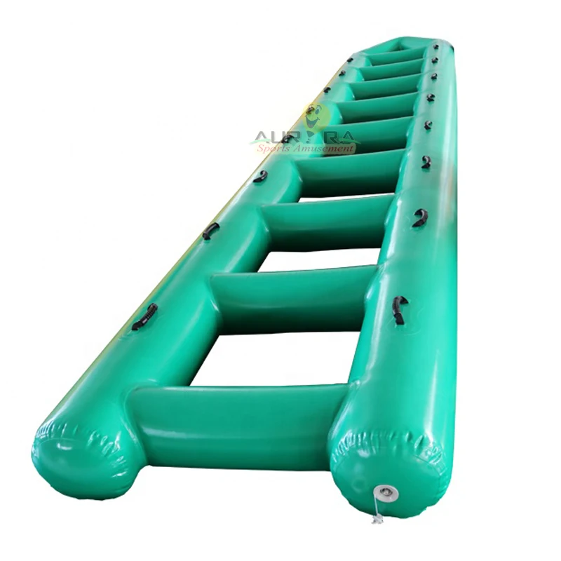 Outdoor Interactive Team Building Games Inflatable Sport Wipeout Game