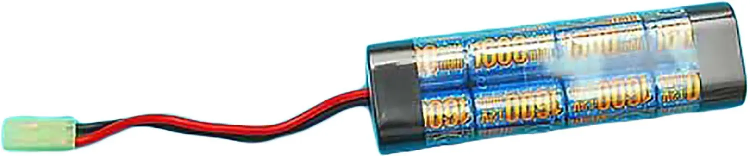 BAT0005 Mini Plug Airsoft WE 9.6V 1600mAh Ni-MH Battery AK Stick Type