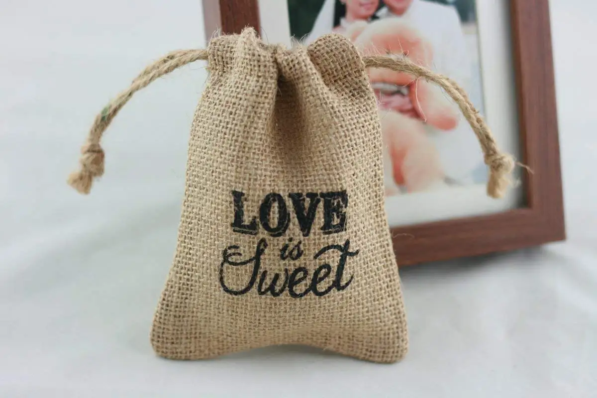 Burlap Bags Bulk Find Deals On Line At Get Quotations Cheonus 20pcs Burlap Candy Bags Hessian Gift Jewelry Pouch Sweet Linen Jute 10cm