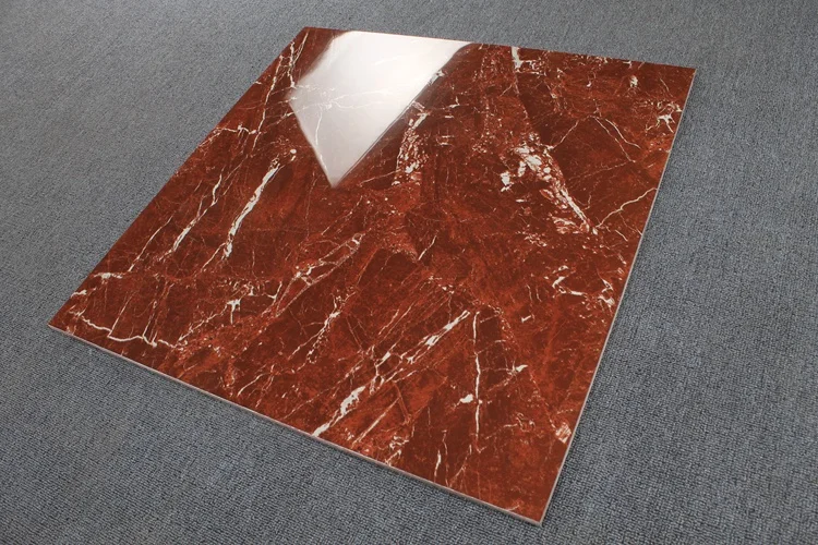 Full Polished Galzed Marble Morbi Bright Red Ceramic Floor Tiles