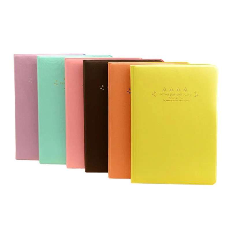 hibyebuying Passport Holder,Cute Sweet Colorful Candy Silicone Travel Passport Holder Case Waterproof Cover for Women