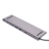 USB Hub Type c 3.0 to VGA DP RJ45 Laptop Docking Station 4K