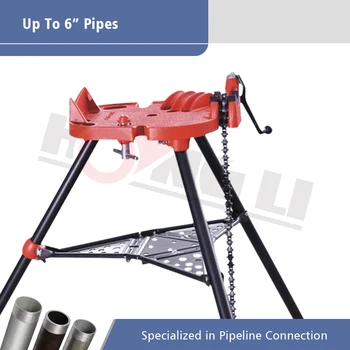 H401 Portable Pipe Tri Stand Chain Vice Buy Pipe Tri Stand Chain
