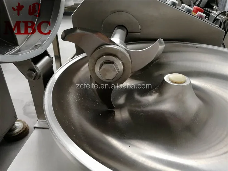 Meat Emulsify Small Sausage Bowl Cutter Machinery / Bowl Cutter For Meat .jpg