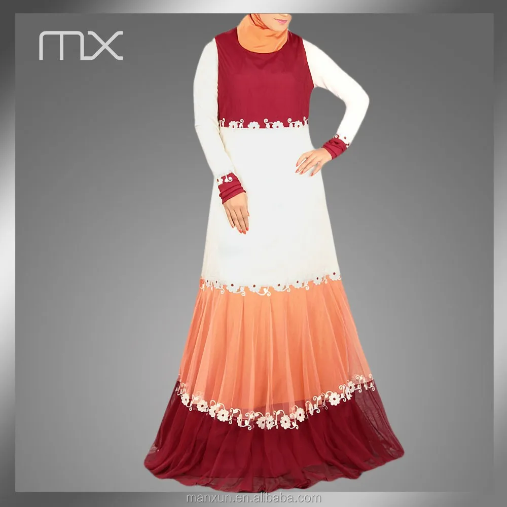 New Arrival Wedding And Special Wear Arabic Burka Long Flowing