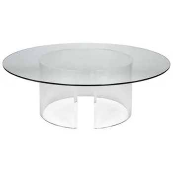 Clear Acrylic Coffee Table V Bases Pair Clear Acrylic Cocktail Table Clear Lucite Dining Table Buy Rectangular Clear Acrylic Dining Table Plexiglass Table Top Glass Coffee Table Product On Alibaba Com