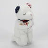 Friendly plush baby toy stuffed lovely animal white pray bear