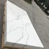 15mm 20mm Calacatta Color Acrylic Solid Surface Sheet For Kitchen Countertop